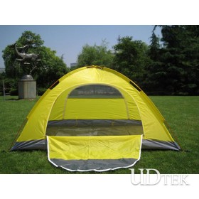 Two People Double Layer Aluminium Pole Tent Many People Outdoor Tent Camping Tour Tent  UD16031 
